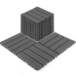 Plastdeckplattor, 44 st, 12