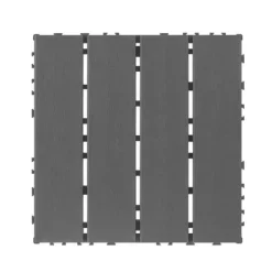 Plastdeckplattor, 44 st, 12