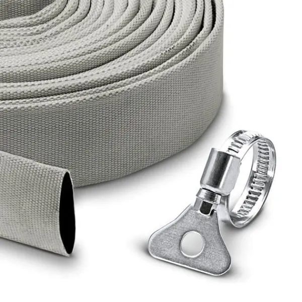 Hot Platt textilslangsats - KARCHER - 10 mx Ø 1''1/4 (32 mm) - Praktisk - Högt flöde Brandfilt