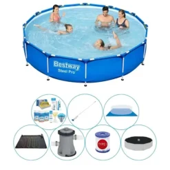 Bestway Pool Comfort Package - Steel Pro Round 366x76 cm