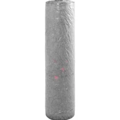 vidaXL Poolfleece Grå 1 x 25 m Polyester och bomull