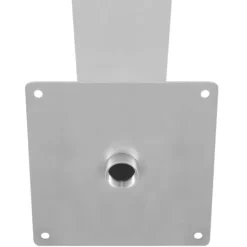 Poolfontän i rostfritt stål - Dekorativ poolaccessoar | Färg: Silver | Storlek: 64x30x52 cm