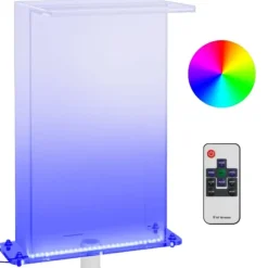 Discount Poolfontän med RGB LED akryl 51 cm Fontäner & Dammar