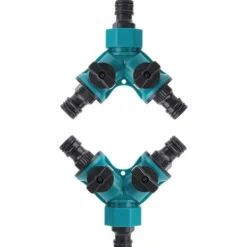 Outlet Premium Slang Y-koppling - 2-vägs Kranadapter Ventilanslutning Bevattning