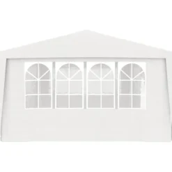 Professionellt partytält med väggar 4x9 m vit 90 g/m² - Partytält - Festtält - Home & Living Tält & Lusthus