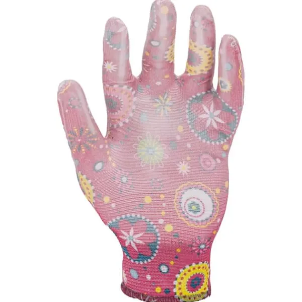 Discount PU-HANDSKAR ROSA L230309P, KORT, "9", CE, LAHTI Trädgårdsverktyg