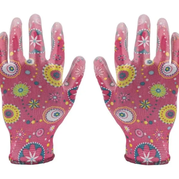 Discount PU-HANDSKAR ROSA L230309P, KORT, "9", CE, LAHTI Trädgårdsverktyg
