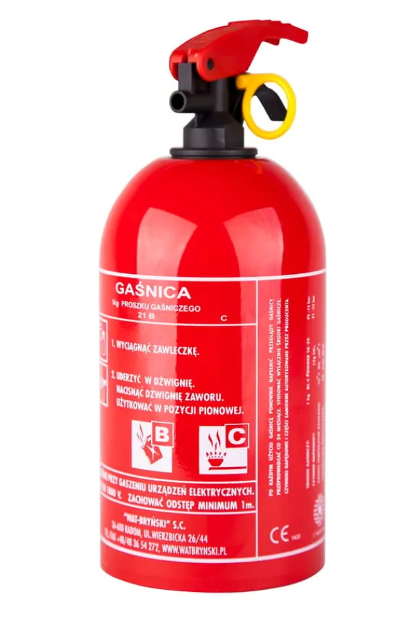 Pulverbrandsläckare 1 kg - OGP 1Z BC
