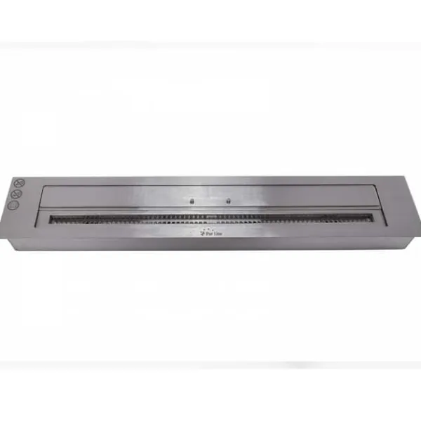 Purline Förbränningsblock F9690 90 Cm Silver