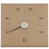 Relaxed Sauna Termometer, aluminium, champagne