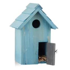 Best Robust fågelholk, husformad, färgad För Fåglar & Småvilt