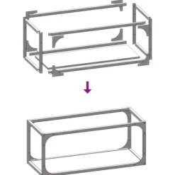 Hot Robust vedställ i olivgrön | Material: Kallvalsat stål | Storlek: 25x25x60 cm Tillbehör Till Vedeldade Kaminer & Öppna Spisar