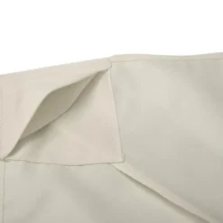 Rootz Gazebo Roof - Replacement Roof - Garden Gazebo - Party Tent - Garden Tent - Cream/white