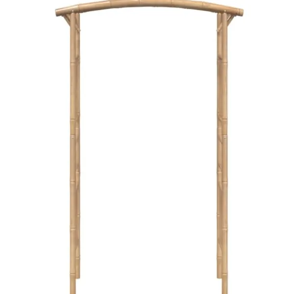 vidaXL Rosenbåge bambu 118x40x187 cm
