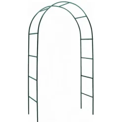 Sale Rosenbåge i grön metall 240 x 140cm Krukor & Växtbehållare