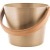Rostfritt Saunahink, 5l, aluminium, champagne
