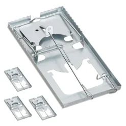 Discount Råttfälla, 2.5x16x8.5 cm, Silver Skadedjursfällor