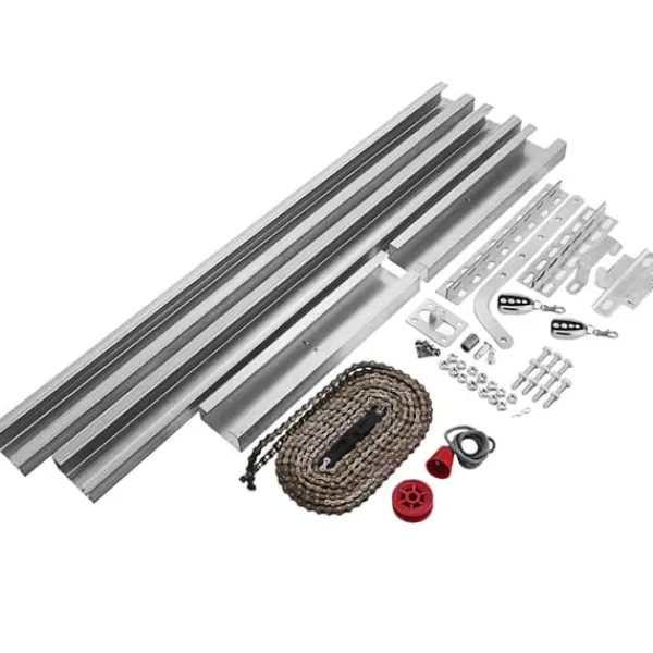 Online Rulldörröppnare 1000N, Garageportöppnare komplett 150W med fjärrkontroll, elektriska grindöppnare för skjutgrindar. Skjul, Garage & Carports