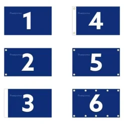 Saint-Martins flagga Franska Västindien 160x240cm i polyester