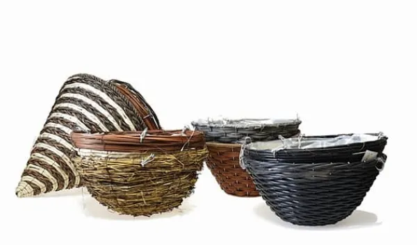 Sale Set med 5 hängande blomkorgar “EKO Kon 662” Trädgårdskorgar
