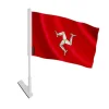 Clearance Självklistrande flagga - icke specificerad - Isle of Man - 14 x 21 cm - Polyester - Framsida/bakside Flaggor & Vindstrutar