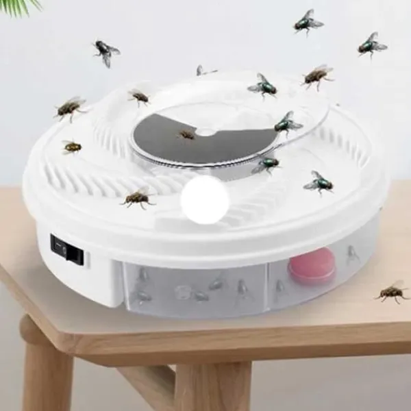 New SKADDSFÄLLA - SKADDSBUR Elektrisk insektsflugfälla Automatisk insektsflugfälla Skadedjursfällor