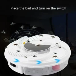 New SKADDSFÄLLA - SKADDSBUR Elektrisk insektsflugfälla Automatisk insektsflugfälla Skadedjursfällor