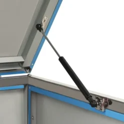 Hot Skjul för sopkärl i rostfritt stål | Storlek: 138x77,5x112,5 cm Skjul, Garage & Carports