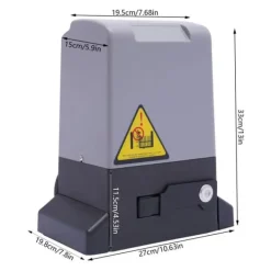 Discount Skjutportöppnare, 750W Effekt, 1400RPM Hastighet,220V, Typ 1 Svart Grå Skjul, Garage & Carports