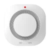 Smart brandvarnare med Wi-Fi och appnotiser i realtid – Utbytbart batteri, Fjärrövervakning för ökad säkerhet i hemmet Rök- & Koloxiddetektorer