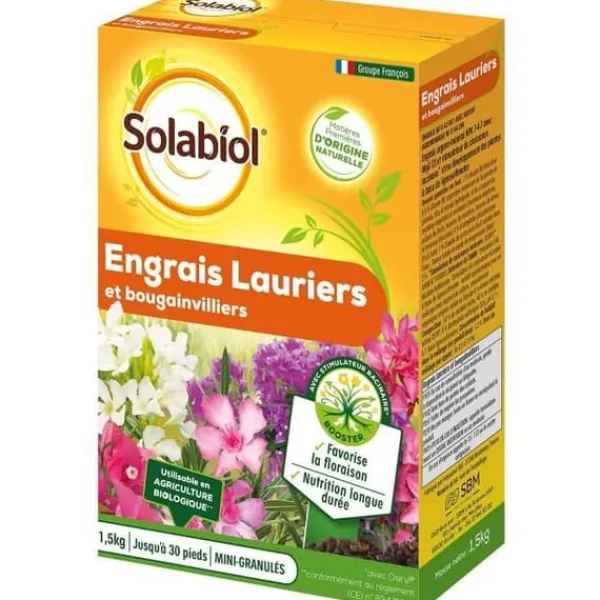 Online SOLABIOL SOLAURY15 Laurel And Bougainvillea Gödselmedel - 1,5 kg Gödningsmedel