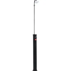 New Soldusch med solenergi - Praktisk utomhusdusch | Färg: Svart | Storlek: 215 cm | Kapacitet: 8 L Spa & Utomhusbad