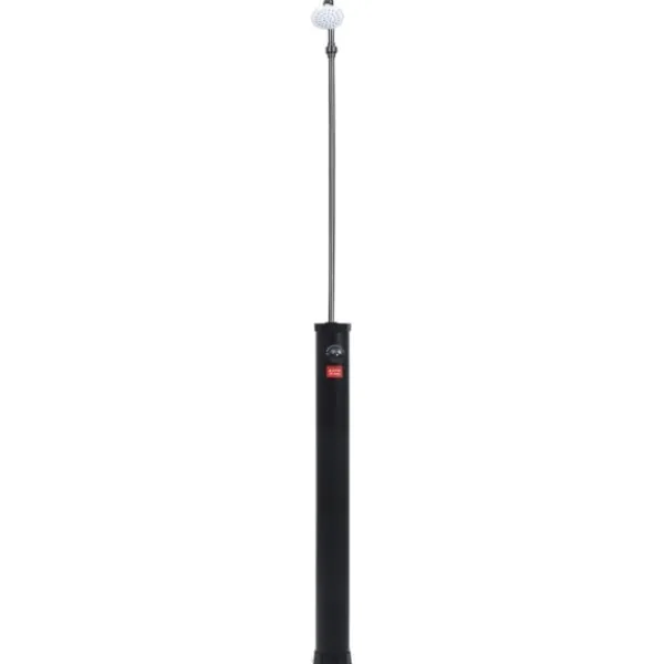 vidaXL Soldusch svart 215 cm 8 L