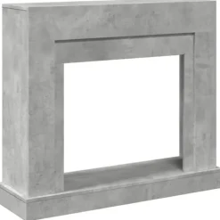 vidaXL Spiselkrans betonggrå 100x30x87,5 cm konstruerat trä
