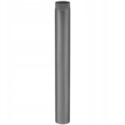 Viking Choice Spisrör - rökrör - 2mm stål - Ø 120 mm - 100 cm - svart