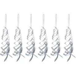 6st fågelavvisande reflektor Silver spiral fågelavvisande ark Skrämma fågelverktyg för gårdsträdgård