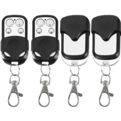 New 4st Universal Cloning Trådlös Fjärrkontroll Nyckelbricka för bilgarageport 433 MHz Skjul, Garage & Carports