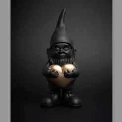 Statyälskare 29 cm svart