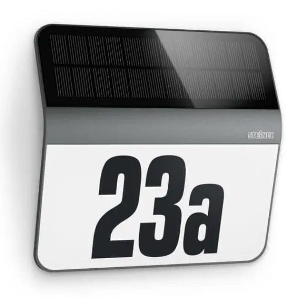 STEINEL Utomhusbelysning Xsolar Lh-N - Antracit Adresskyltar & Husnummer