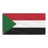 Sale Sudan Flag Banner 6 öljetter 110x220cm i polyester Flaggor & Vindstrutar