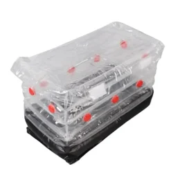 Svamp Monotub Kit Uppblåsbar svampodlingssats Bärbar uppblåsbar svamp plantskola Ventilator