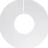 Swissinno Foderautomat med beskyttelse mod større fugle Großvogel-Abwehr Ring für Vogelfutter Silos Davos und Lucerne Sølv 1 stk 1 860 001K