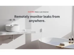 Online SwitchBot Water Leak Detector with Sensor Cable Läckagedetektorer