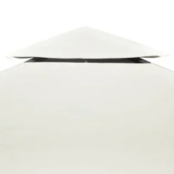Tak till partytält & lusthus - Living Paviljongtak 310 g/m² 3 x 3 m gräddvit