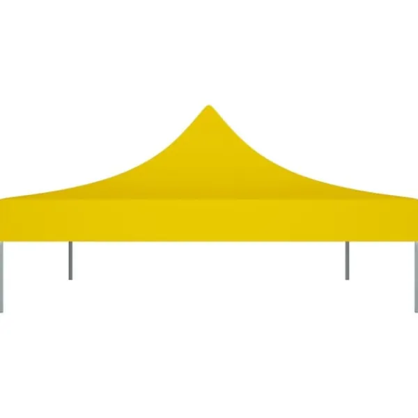 Discount Tak till partytält 4x3 m gul 270 g/m² Tält & Lusthus