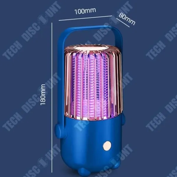 New TD® Electric Shock Mosquito Killer Lamp USB Uppladdningsbar Mosquito Killer Bärbar myggdödare Mosquito Killer Insektsmedel & Djuravvisande Medel