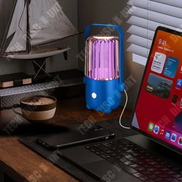 New TD® Electric Shock Mosquito Killer Lamp USB Uppladdningsbar Mosquito Killer Bärbar myggdödare Mosquito Killer Insektsmedel & Djuravvisande Medel