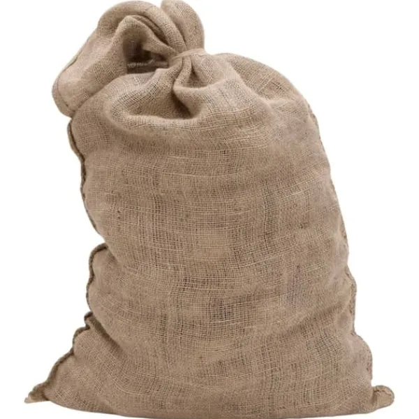 Clearance The Living Store Jutesäckar 10 st 60x105 cm 100% jute 220 gsm - Resväskor & väskor Trädgårdskorgar