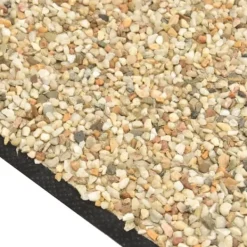 The Living Store Kantmatta naturlig sand 250x60 cm - Tillbehör till fontäner & dammar
