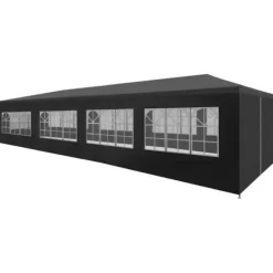 Online The Living Store Partytält antracit 3x12 m - Partytält & paviljoner Tält & Lusthus